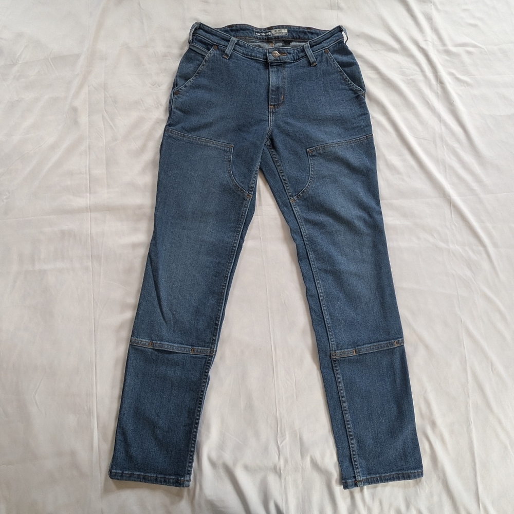 Carhartt Double Front Jean Relaxed Fit Rugged Flex 4